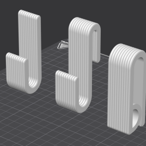 Conjunto de Cabides de Parede / Wall holders Set (STL 3D Model)