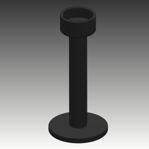Suporte de Velas / Candle Holder V1 (STL 3D Model)